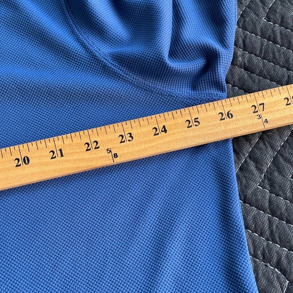 Columbia Polo Shirt Mens 2X XXL Blue Omni-wick Short Sleeve Pullover Golf - Picture 8 of 10
